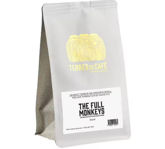 Terres de Café & MaxiCoffee- Full Monkey Specialty Coffee 250 g