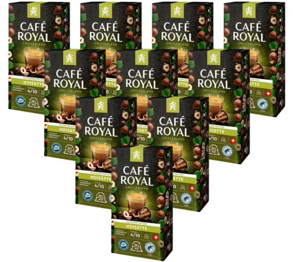 Kapseln - Café Royal – Haselnuss – 100 kompatible Kapseln