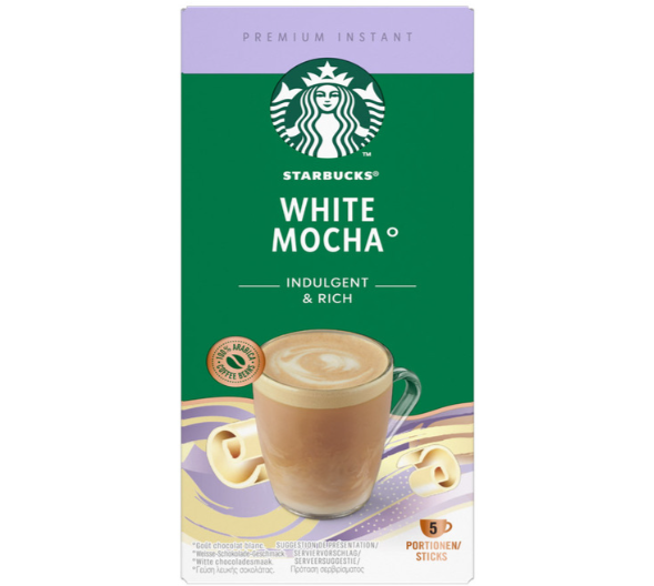 Starbucks - löslicher Kaffee White mocha - 115 g