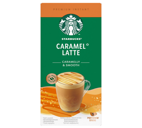 Starbucks - löslicher Kaffee Karamell Latte - 115 g
