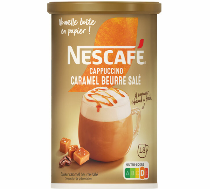 Nescafé - Cappucino Gesalzenes Butterkaramell 261 g