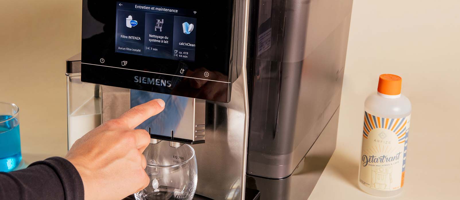 Tuto siemens eq 700 entkalken